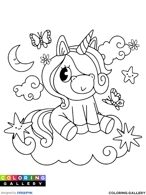Resting Unicorn