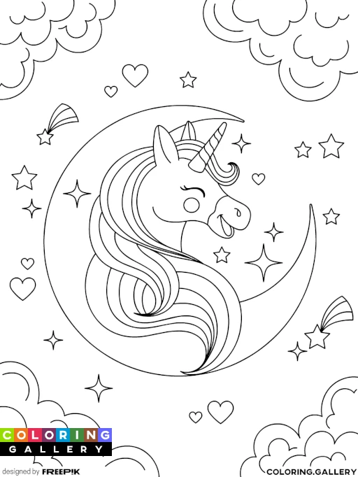 Unicorn Portrait