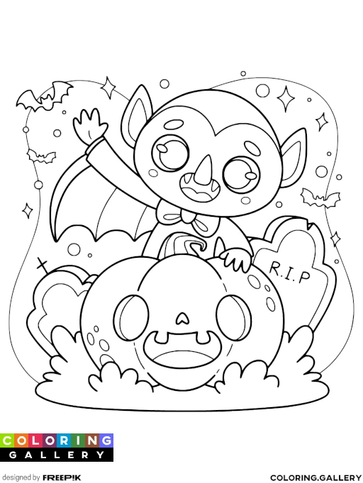 Vampire and Pumpkin