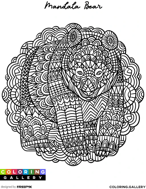 Mandala Bear