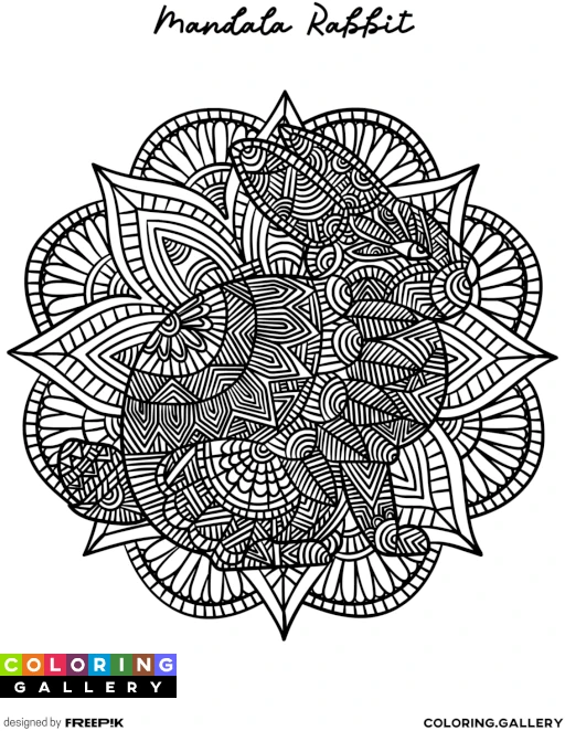 Mandala Rabbit